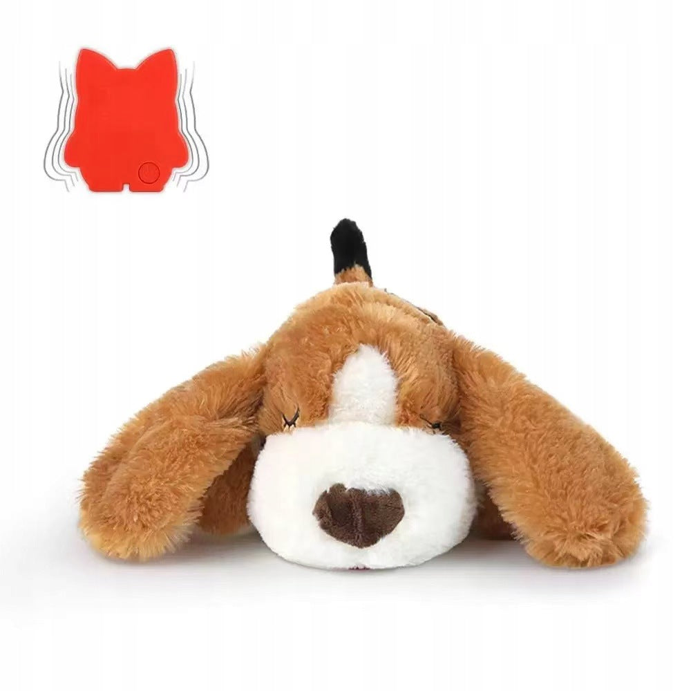 Heartbeat Plush Dog Toy Calming Against Separation Anxiety