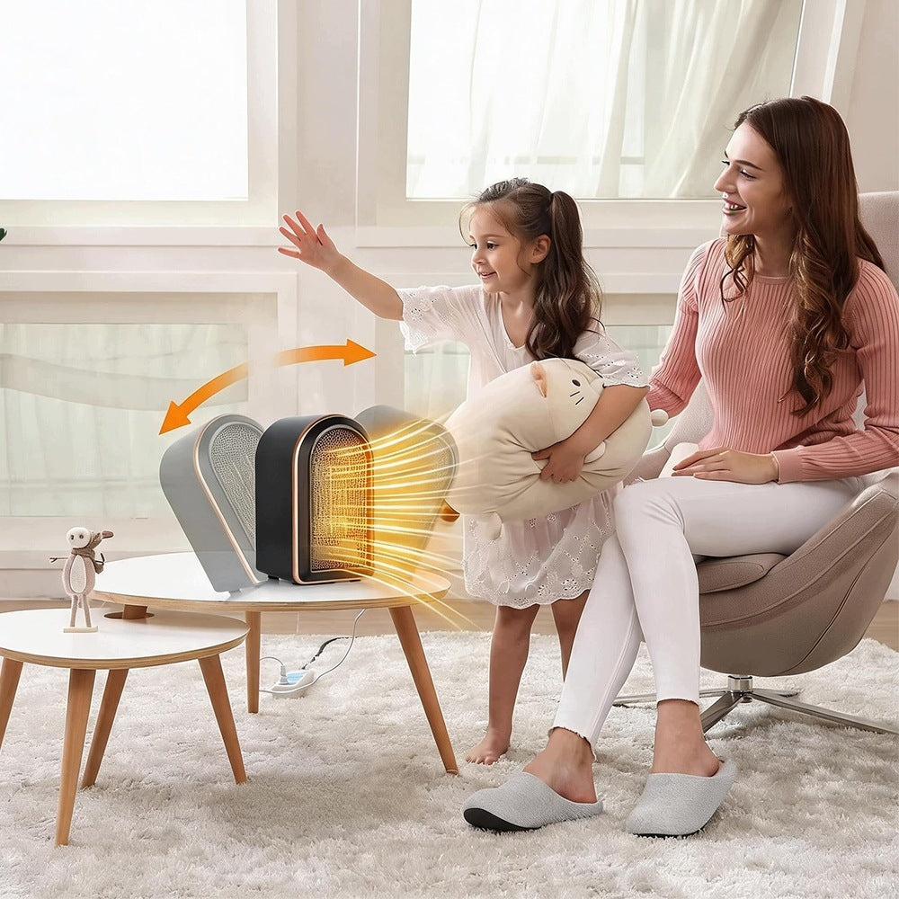 Heat Fan Electric Heater Energy Saving 1200W Heater Stove Packaging status original