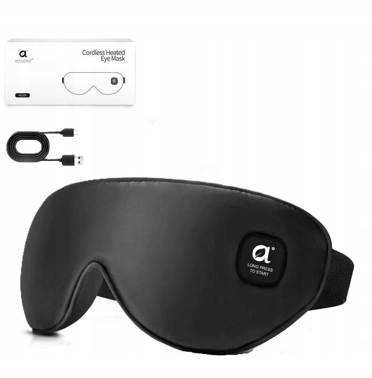 Heated Eye Mask Wireless 3 Temperature Modes Arboleaf