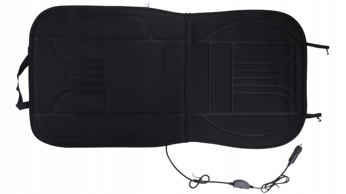Heated car mat for seat 12V adjustment DUNLOP Brand Dunlop