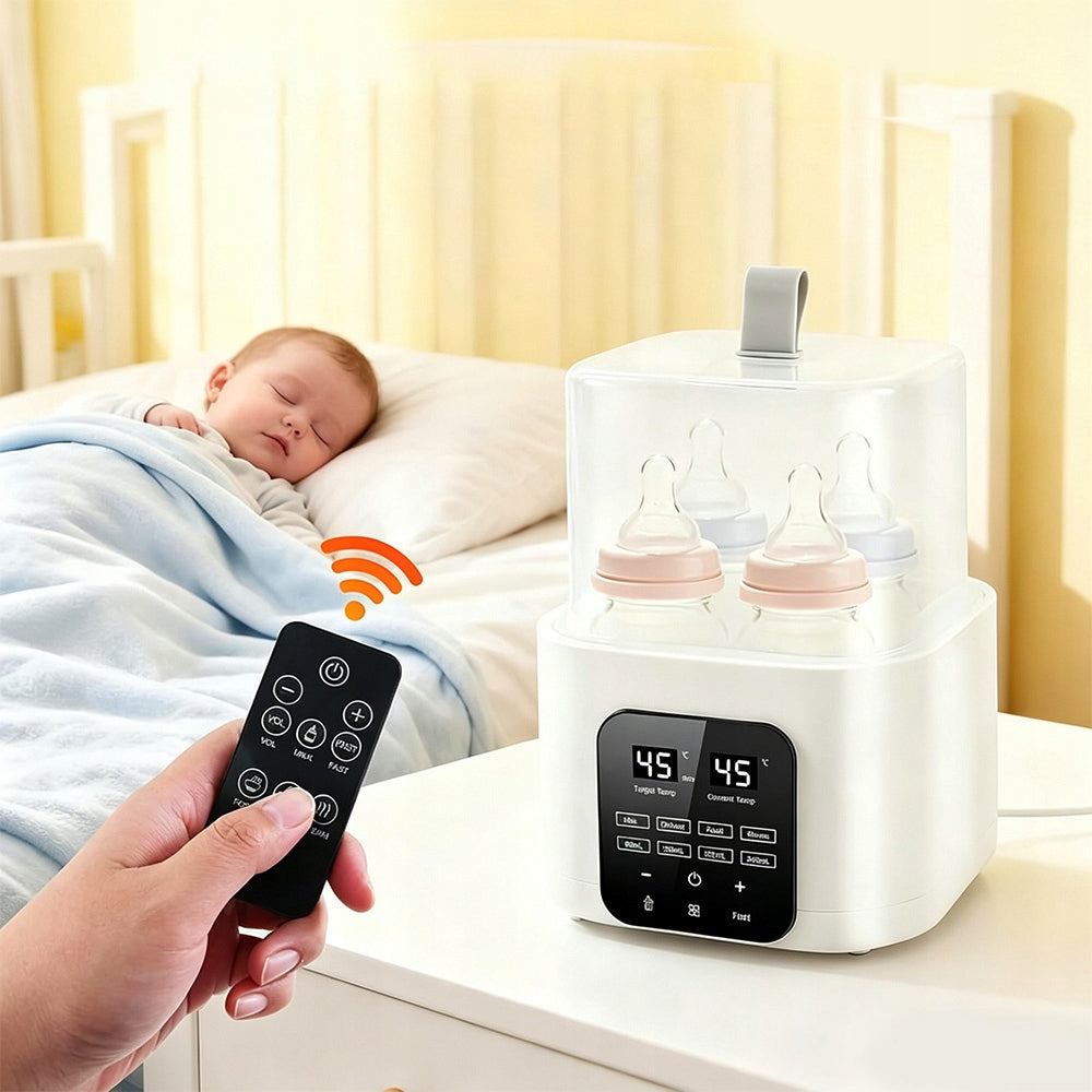 Heater and Sterilizer Milk Food Bottle Evaporator 2in1 4 Bottles Brand no brand
