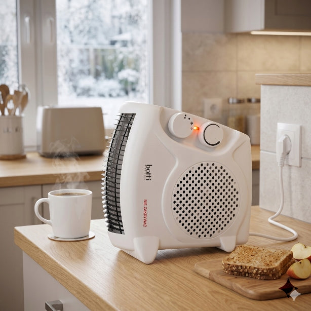 Heater apron stove Botti Visto 2000 W with cold air supply Packaging status original