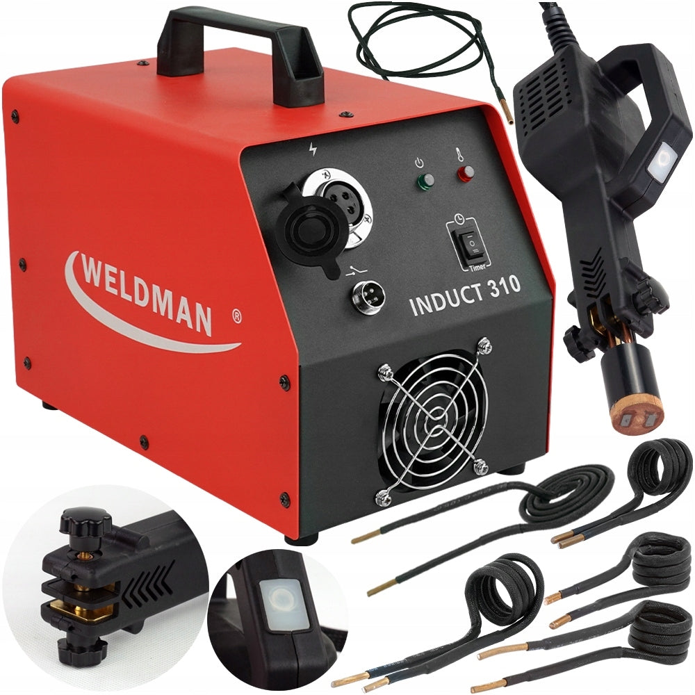 Heater induction heater for screws WELDMAN
