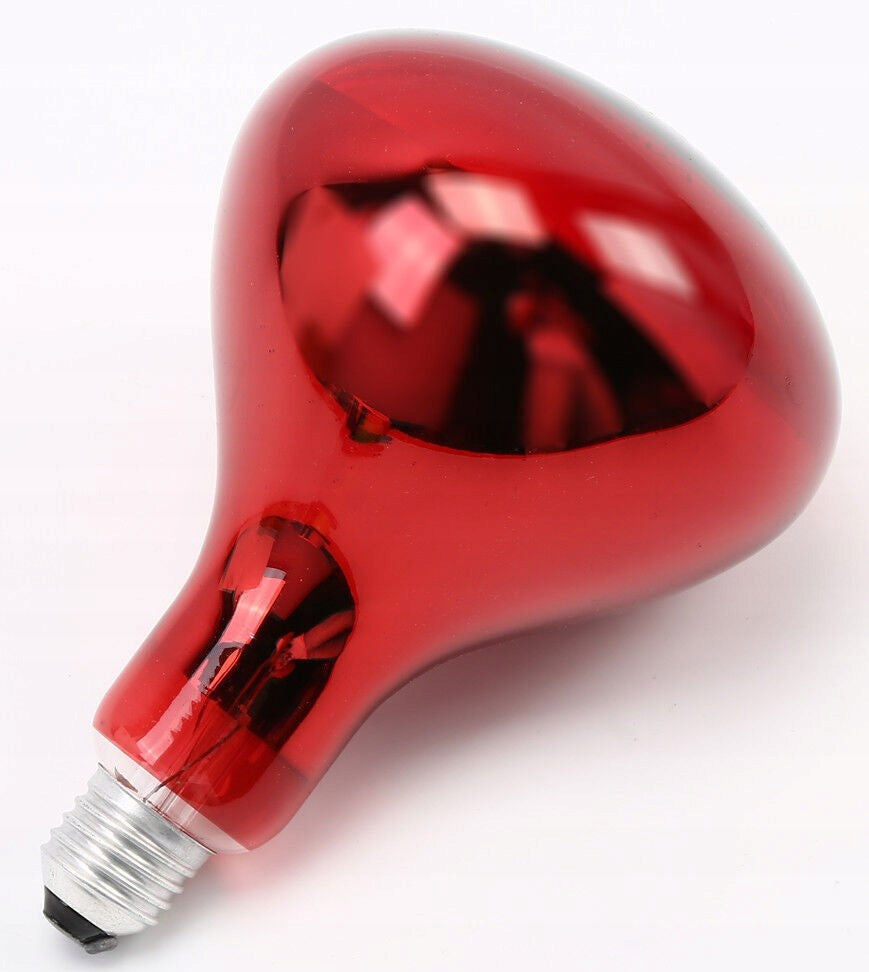 Heating Bulb E27 275W Therapeutic Lamp Red Infrared Light.