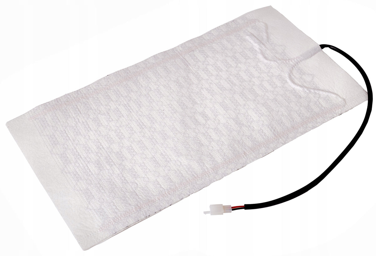 Heating mats for upholstery 2x mats set for 1x seat 12V 50W Product weight with unit packaging 0.8 kg