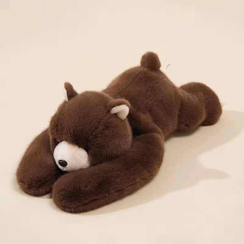 Heavy Plush Toy Therapeutic BEAR BROWN Weighted 65cm 1020g ADHD Manufacturer code Maskotka Terapeutyczna miś obciążeniowy