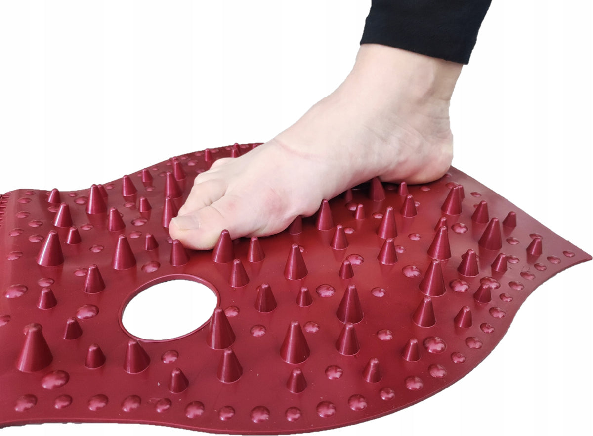 Hedgehog massage mat corrective massaging on flat feet folding 33x30cm