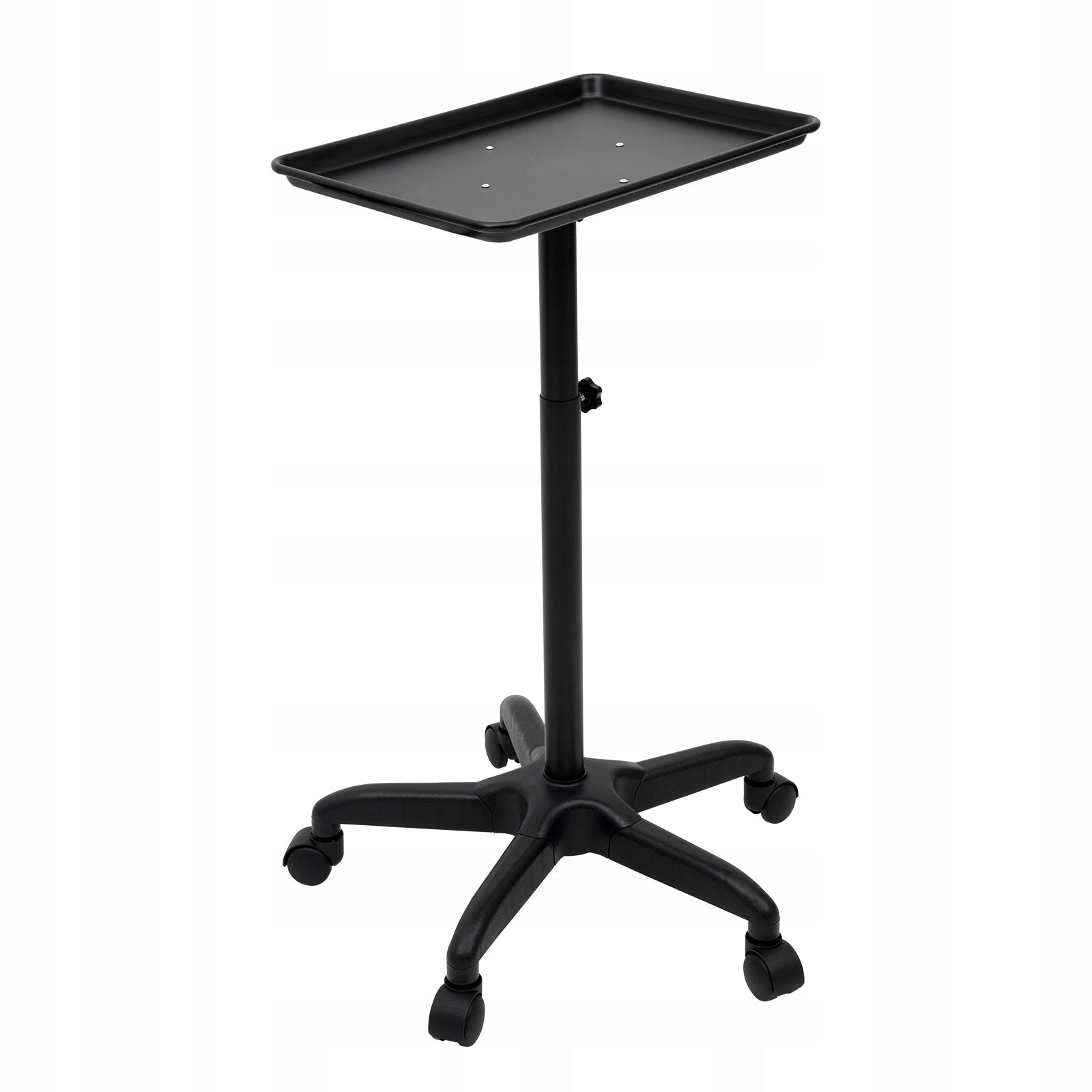 Height Adjustable Rolling Beauty Trolley Cart Tattoo Salon Spa
