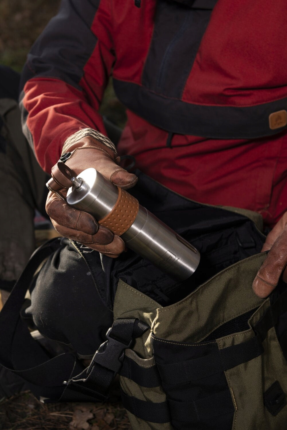 Helikon Handheld Coffee Grinder CAMP EDC Survival Camping Stainless Steel 50g Manufacturer code AC-HCG-SS-15