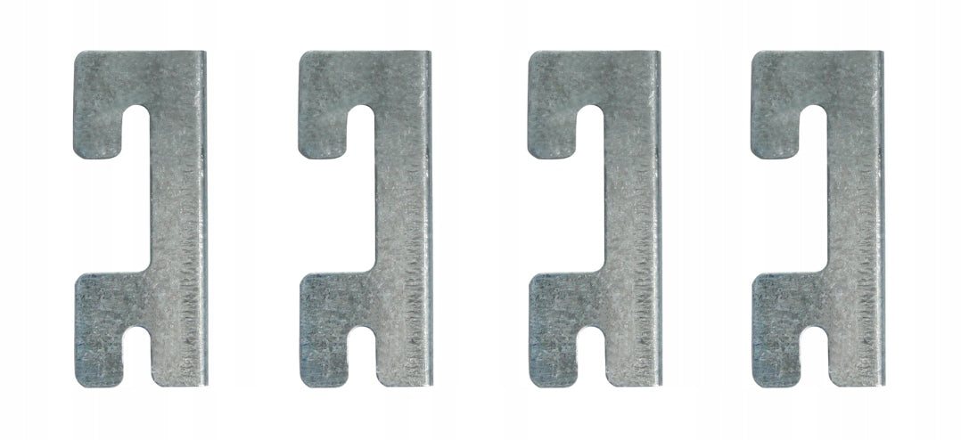 Helios Shelving Unit Leg Serial Connector 4pcs Fasteners CONNECT SHELVING UNITS SIDE BY SIDE Manufacturer no brand