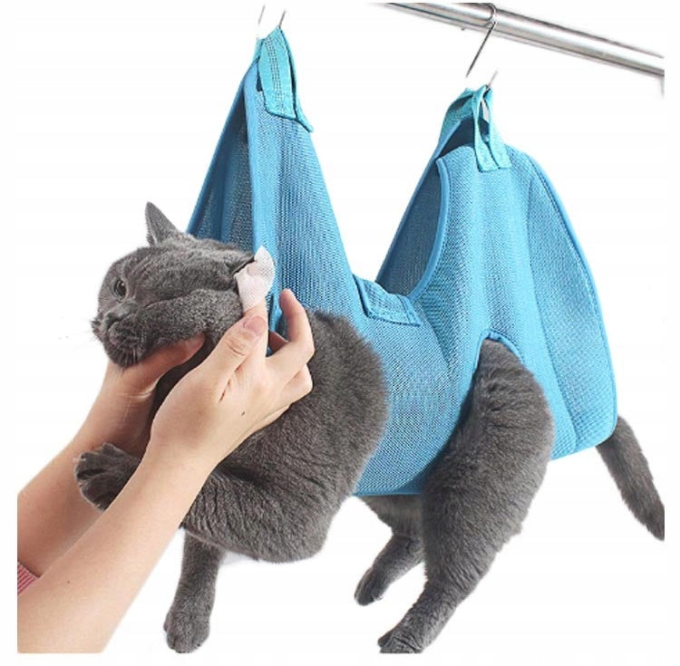 Helper DOGLEMI Hammock Groomer Care for Cat Dog (PD50094-BL-L)