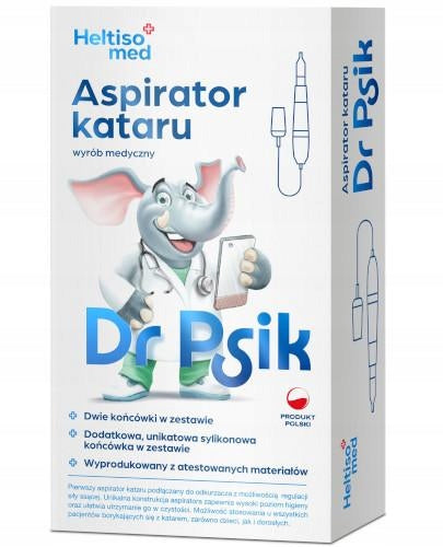Heltiso Med Dr Psik aspirator runny nose for vacuum cleaner 1 pc. Medical device yes