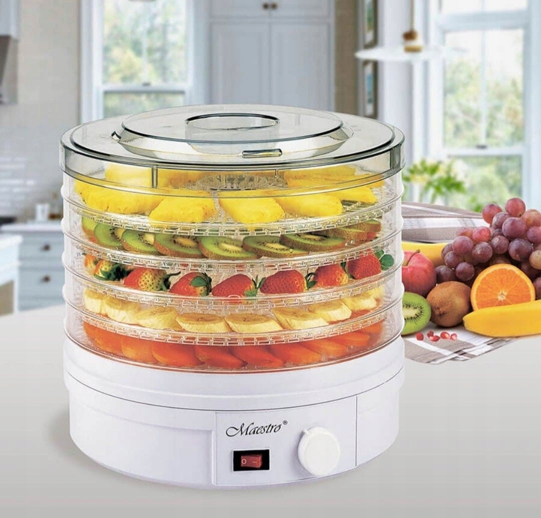 Herbal fruit mushroom dryer Maestro MR-765 5 containers Brand Maestro