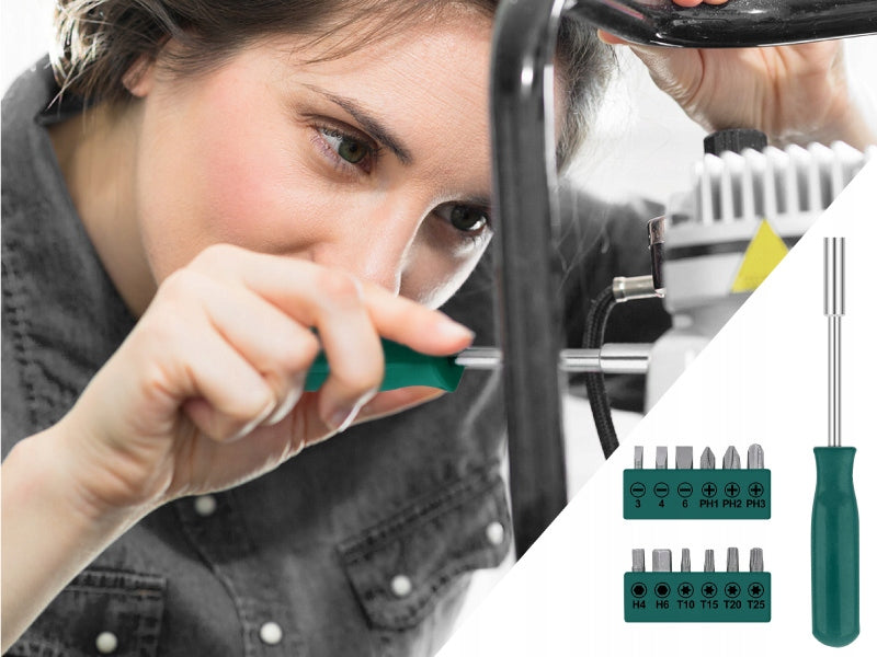 Hi-Spec Mini Tool Set 25 Pieces Green Small Compact Hand Tool Set Packaging status original