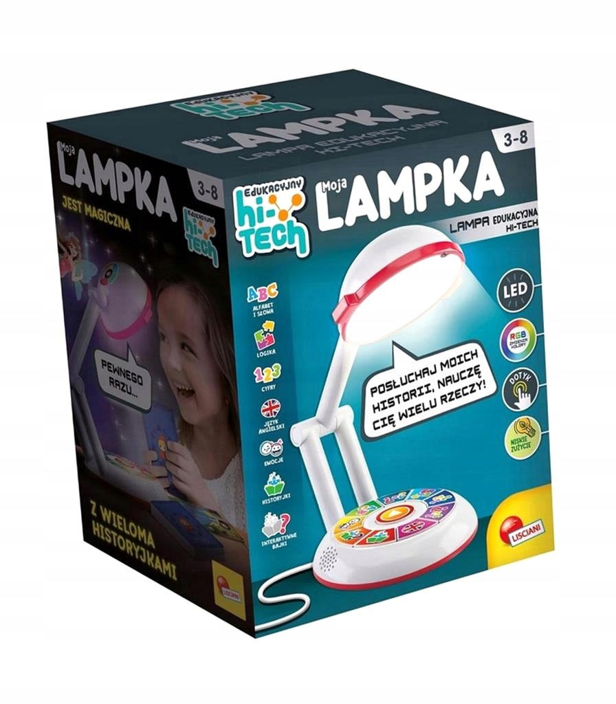 Hi-Tech My educational lamp brand Lisciani Packaging status original