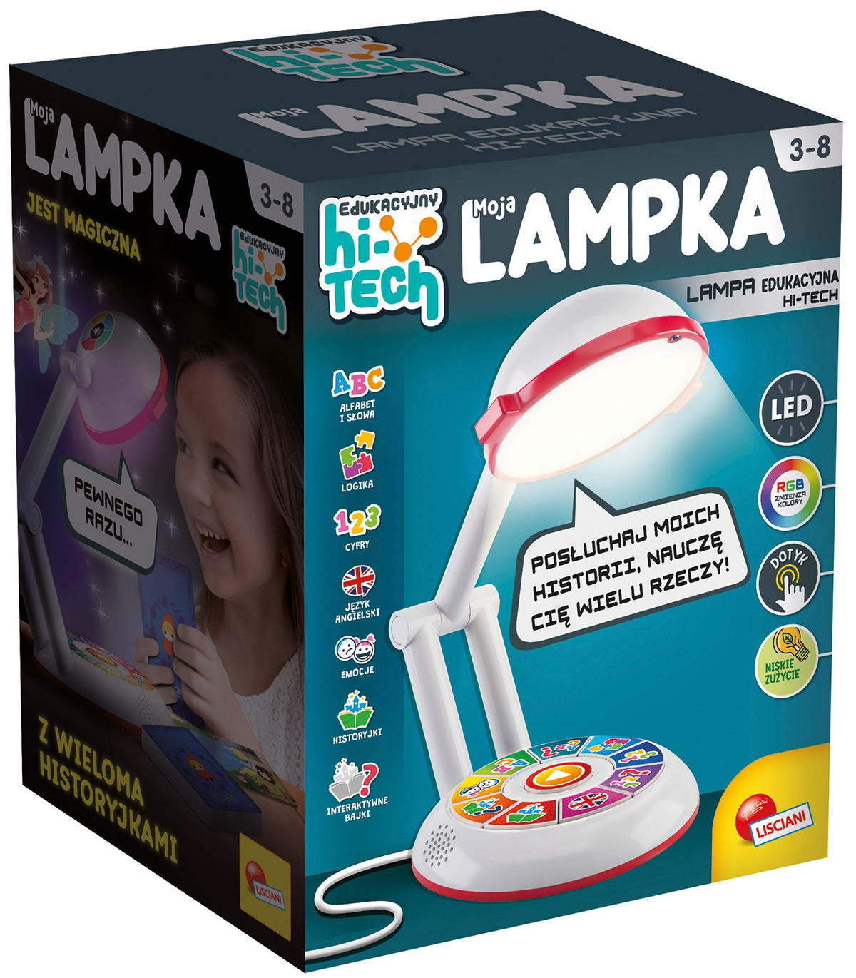 Hi-Tech My educational lamp brand Lisciani