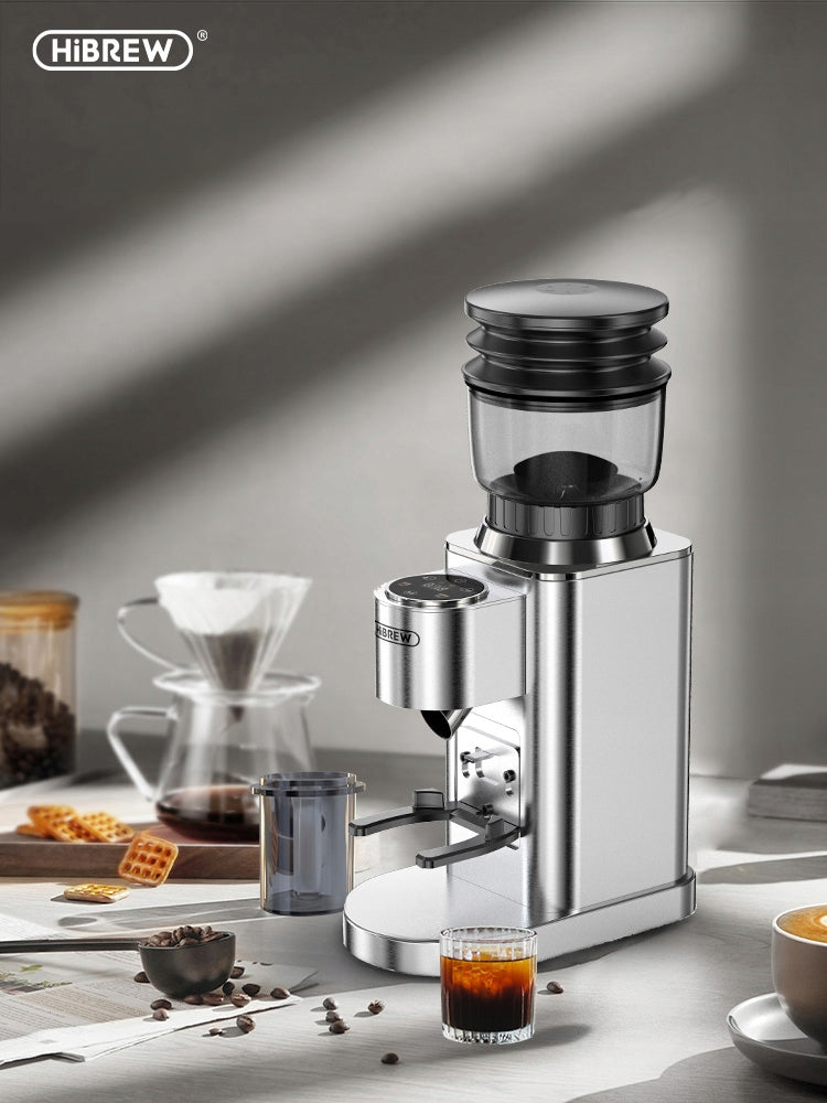 HiBREW G7 Automatic Coffee Grinder with48 Customizable Grind Settings 150w Packaging status original