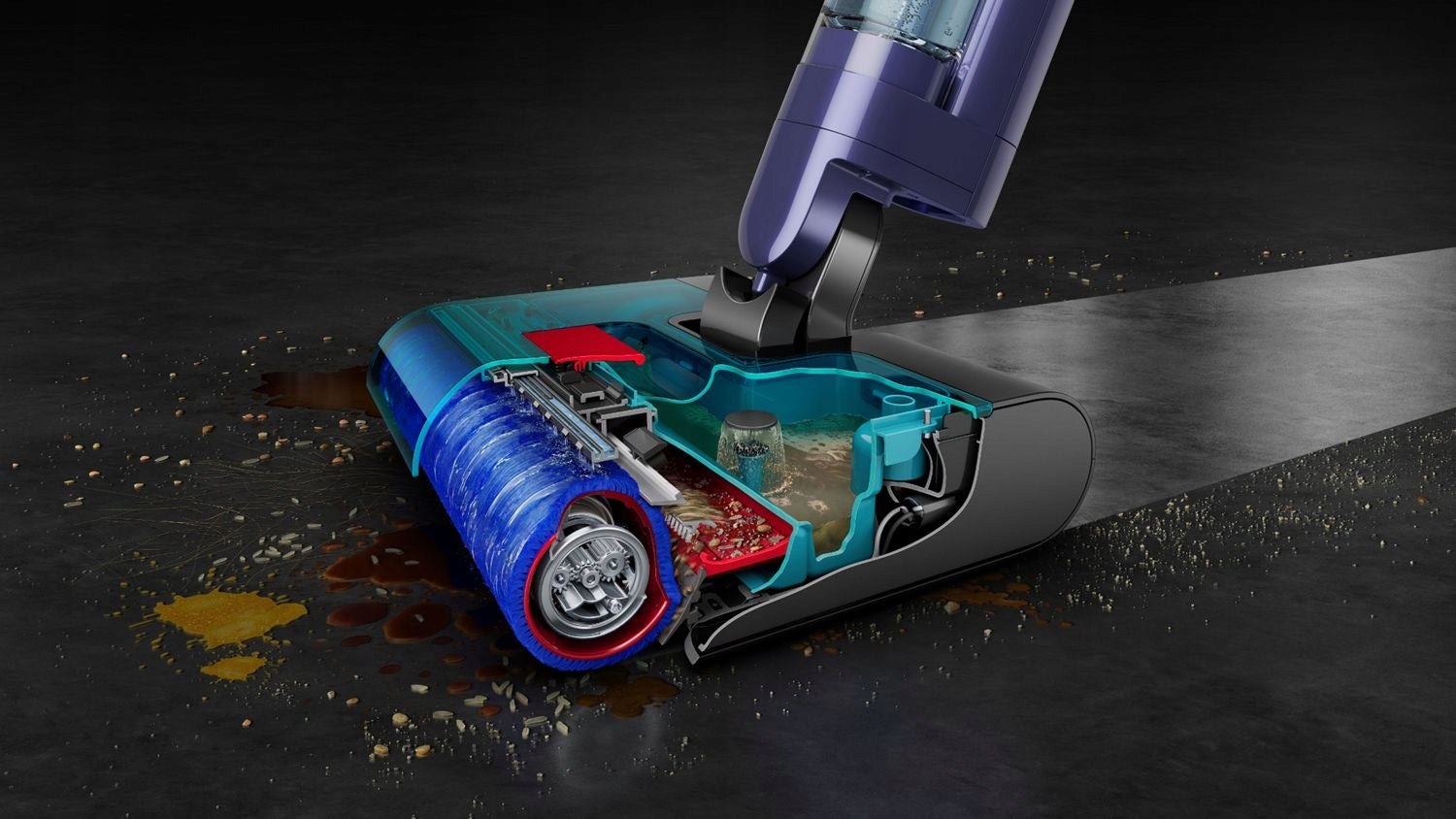 High Speed Cordless Electric Mop Dyson Clean+Wash Hygiene Manufacturer code 432030-01