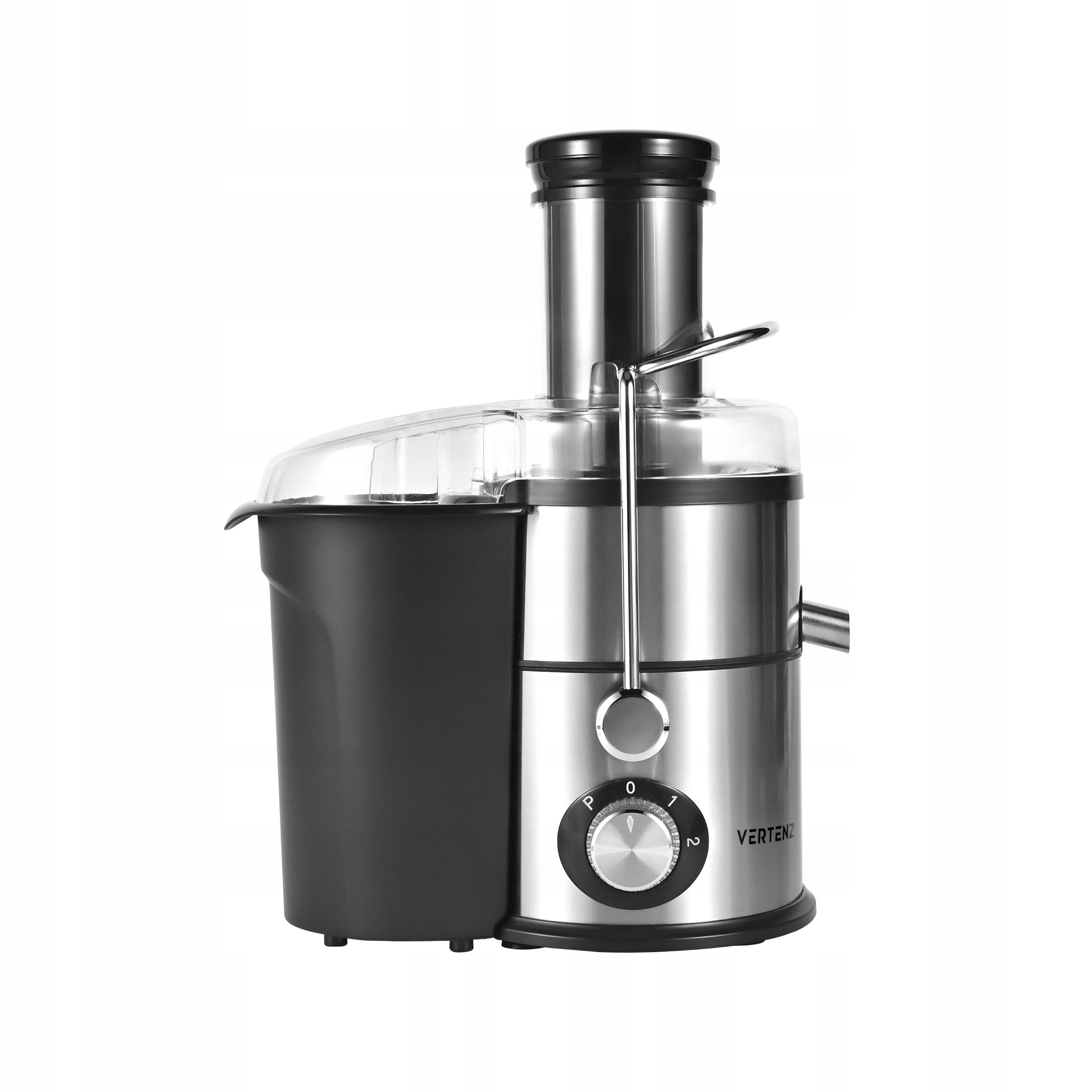 High Speed Juicer 1L 800W LED 2 Speeds PULSE Function Vertenz Dominant color silver/gray