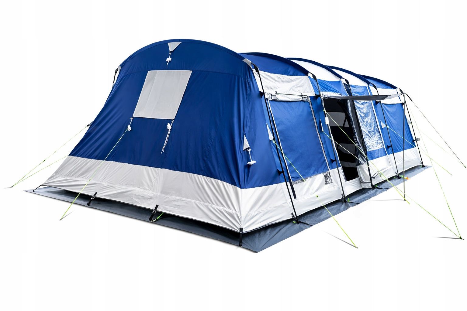High Tent 21m² MODENA 8 people integrated floor 5000mm Black cabins!