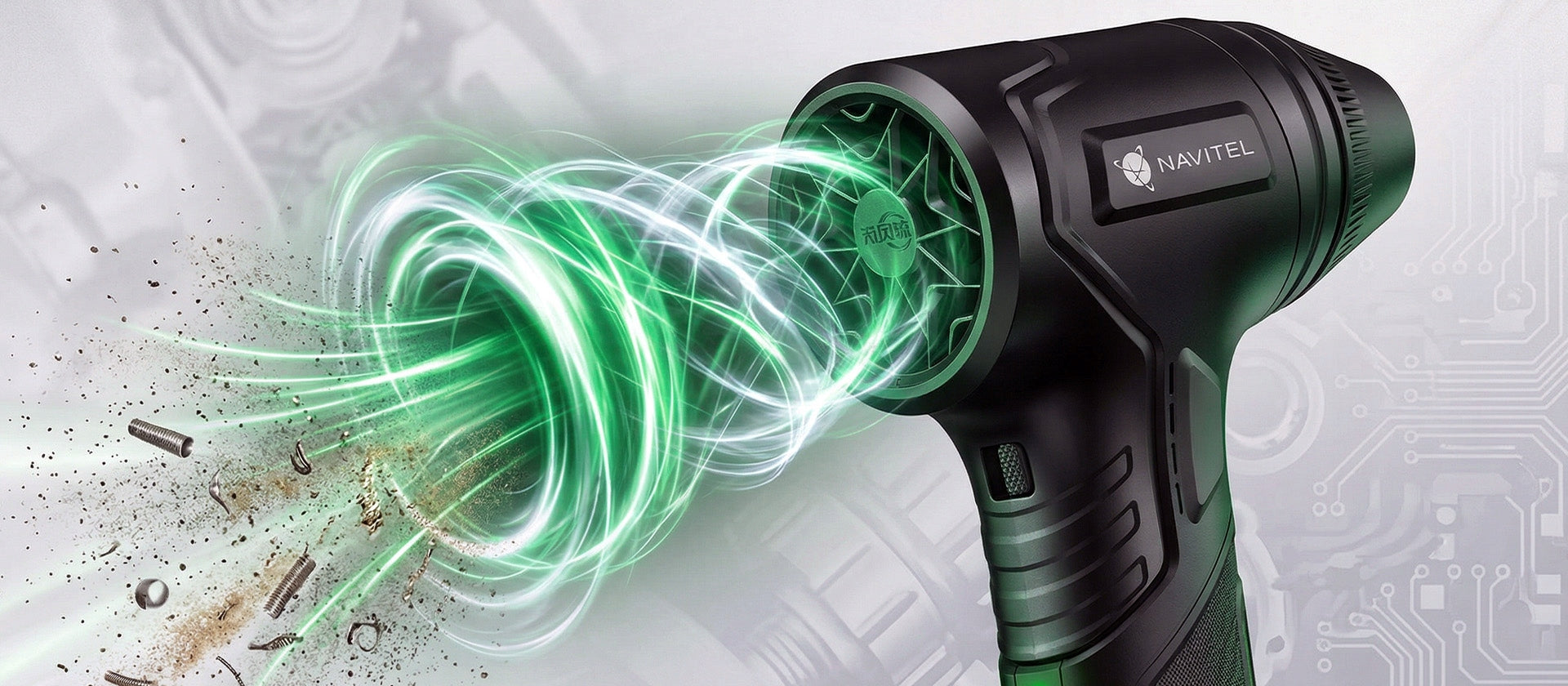 High-performance wireless blower NAVITEL TF7 for electronics +Freebie Brand no brand