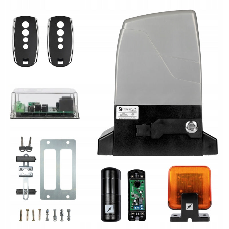 High-speed drive for SLIDING GATE 20m/min UP TO 2500kg KSE380 SET without strips