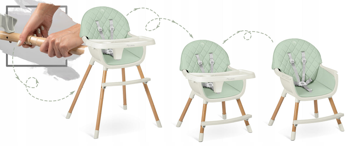 Highchair Nukido Lilo mint Brand Nukido