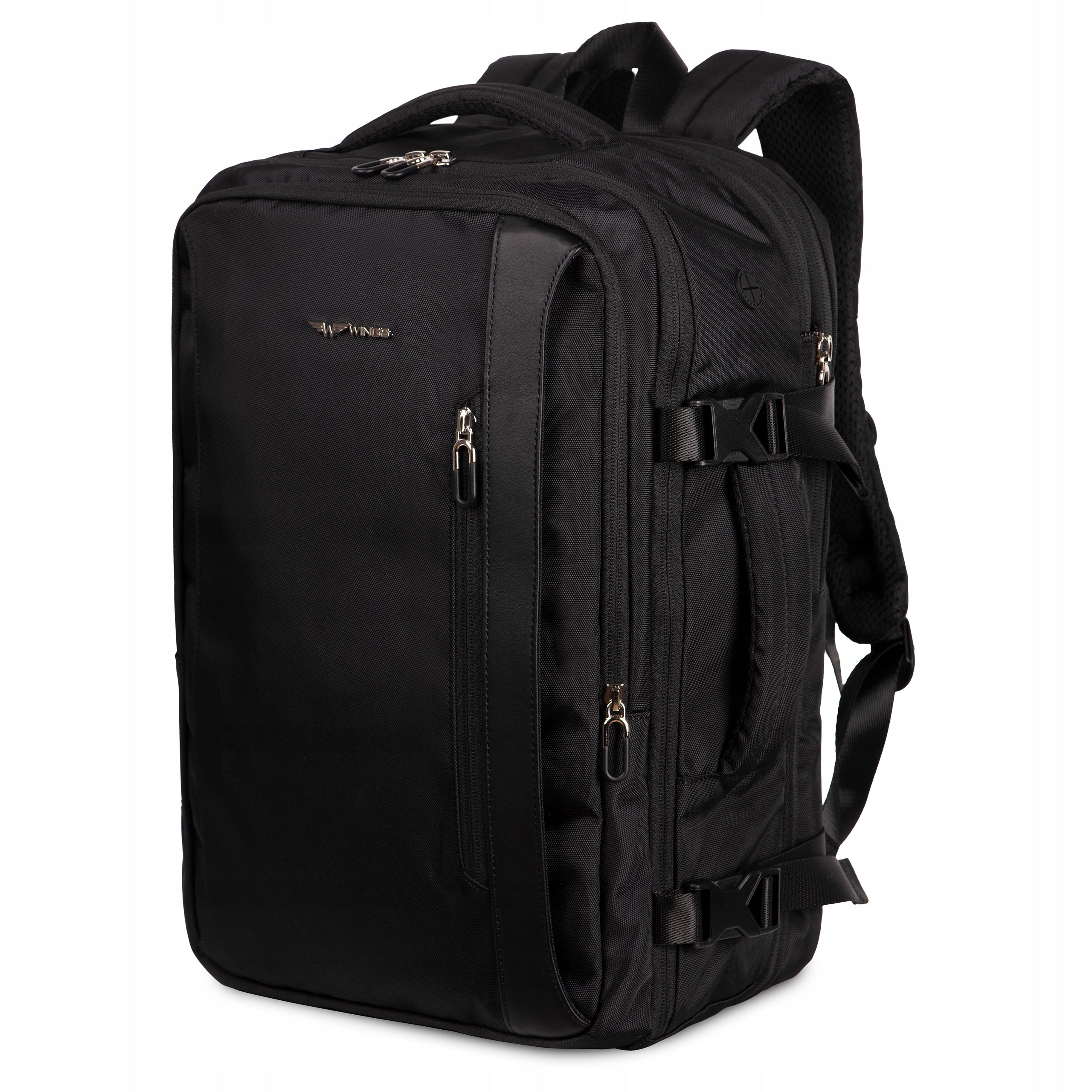 Hiking Backpack Wings Skylark 30L Black Hand Luggage Expanded Brand Wings