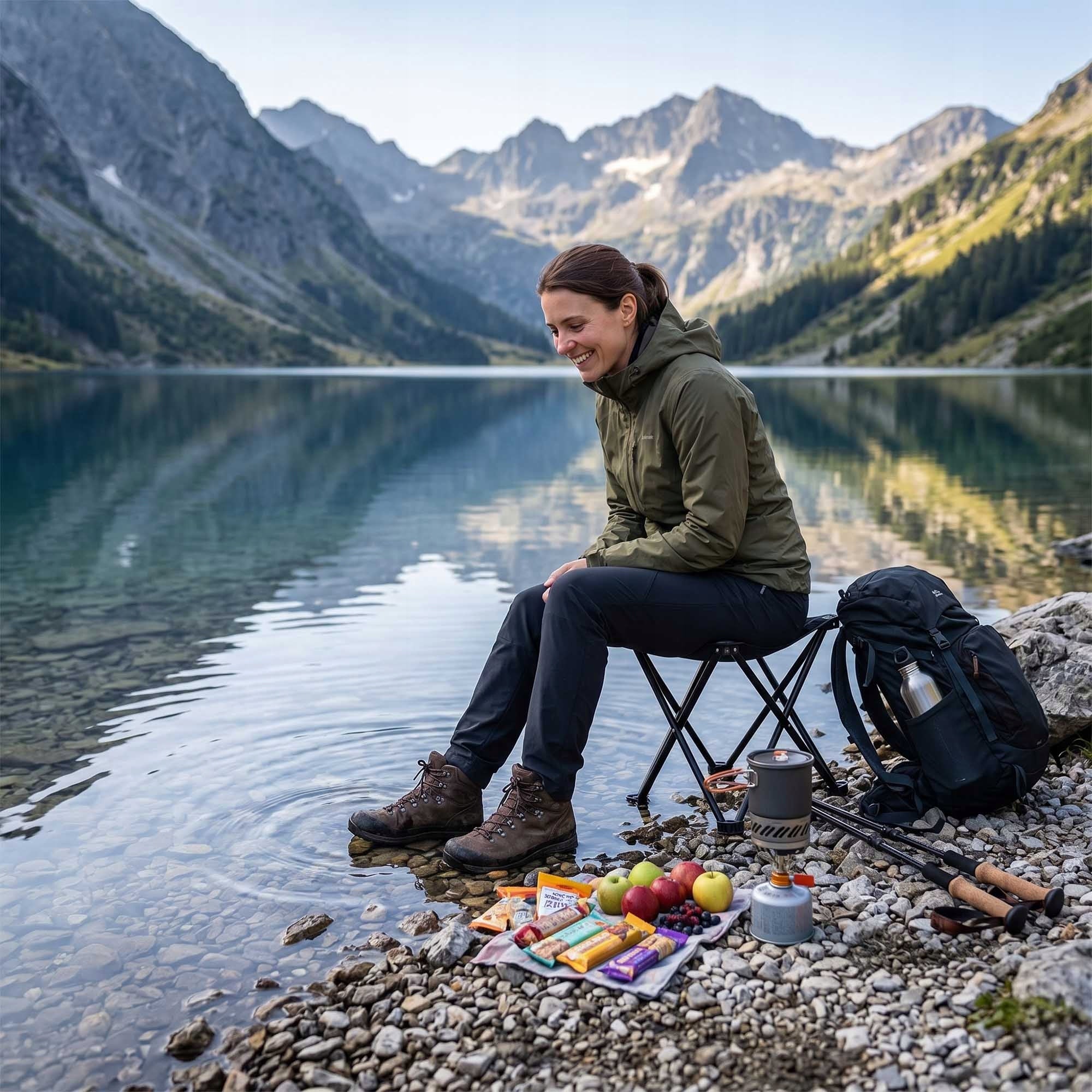 Hiking Chair Folding Camping Fishing Chair Manufacturer code Vitolog krzesełko rozkładane stołek ogrodowy