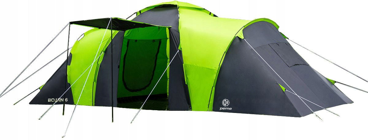 Hiking Tent Camping Waterproof 6 Person Family 2 Bedrooms Packaging status original