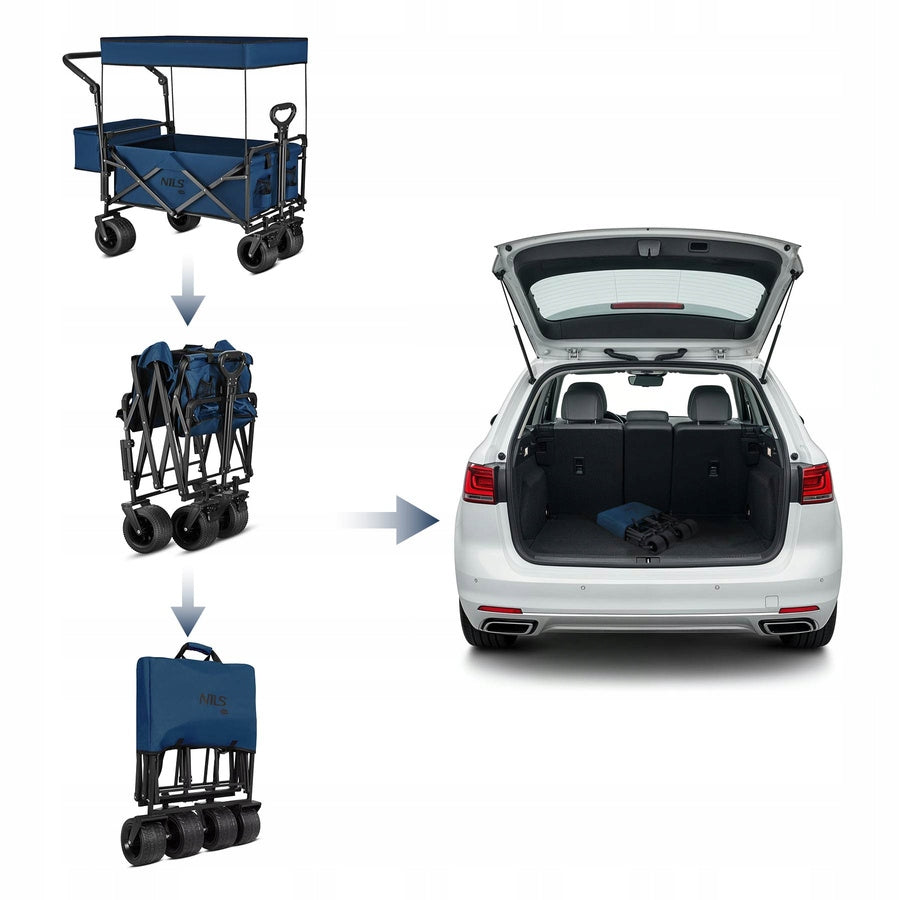 Hiking Trolley Beach Transport Camping Folding Canopy NILS Wheels number 4