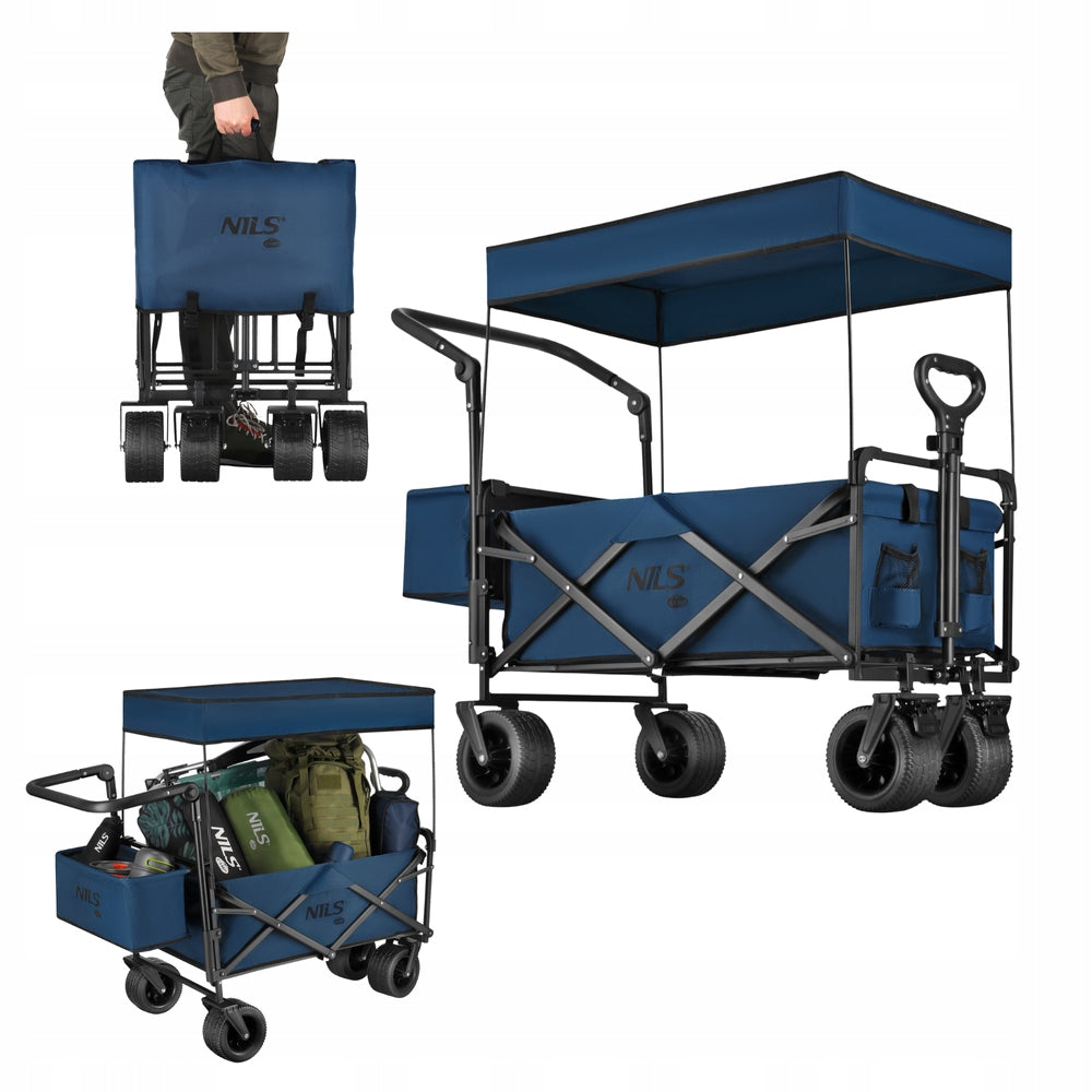 Hiking Trolley Beach Transport Camping Folding Canopy NILS