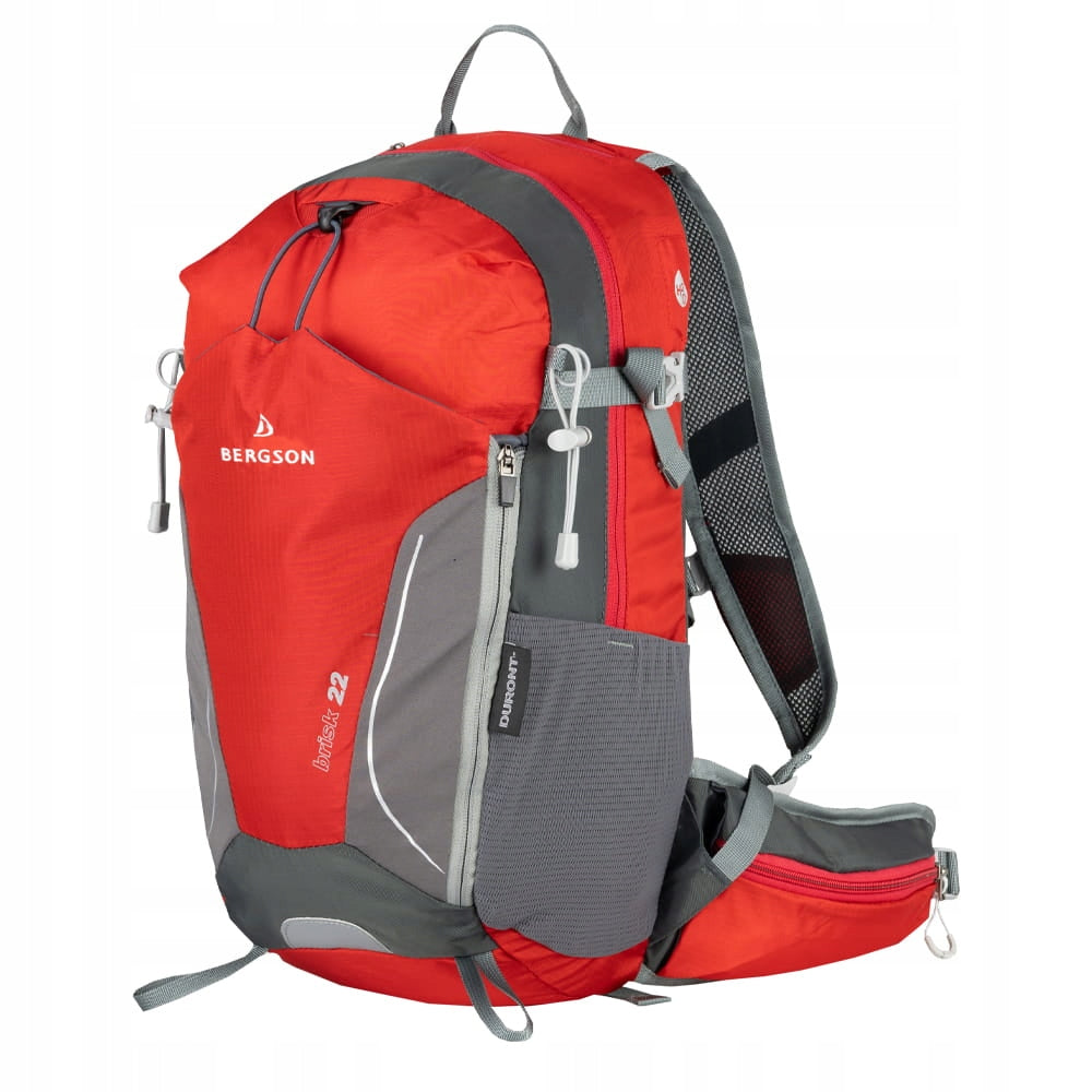 Hiking backpack Bergson BRISK 22 l red Color red