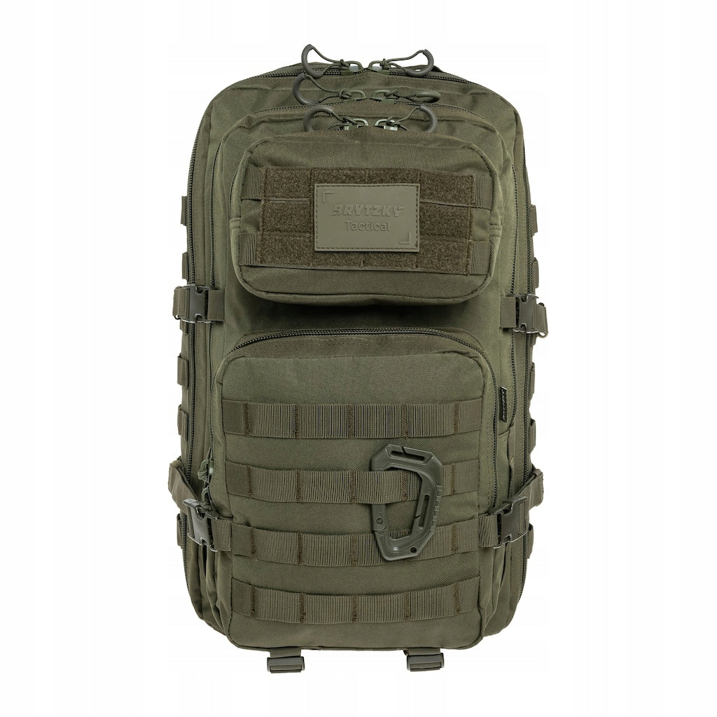Hiking backpack Brytzky Tactical Polygon Large 36L olive MOLLE trekking Brand Brytzky