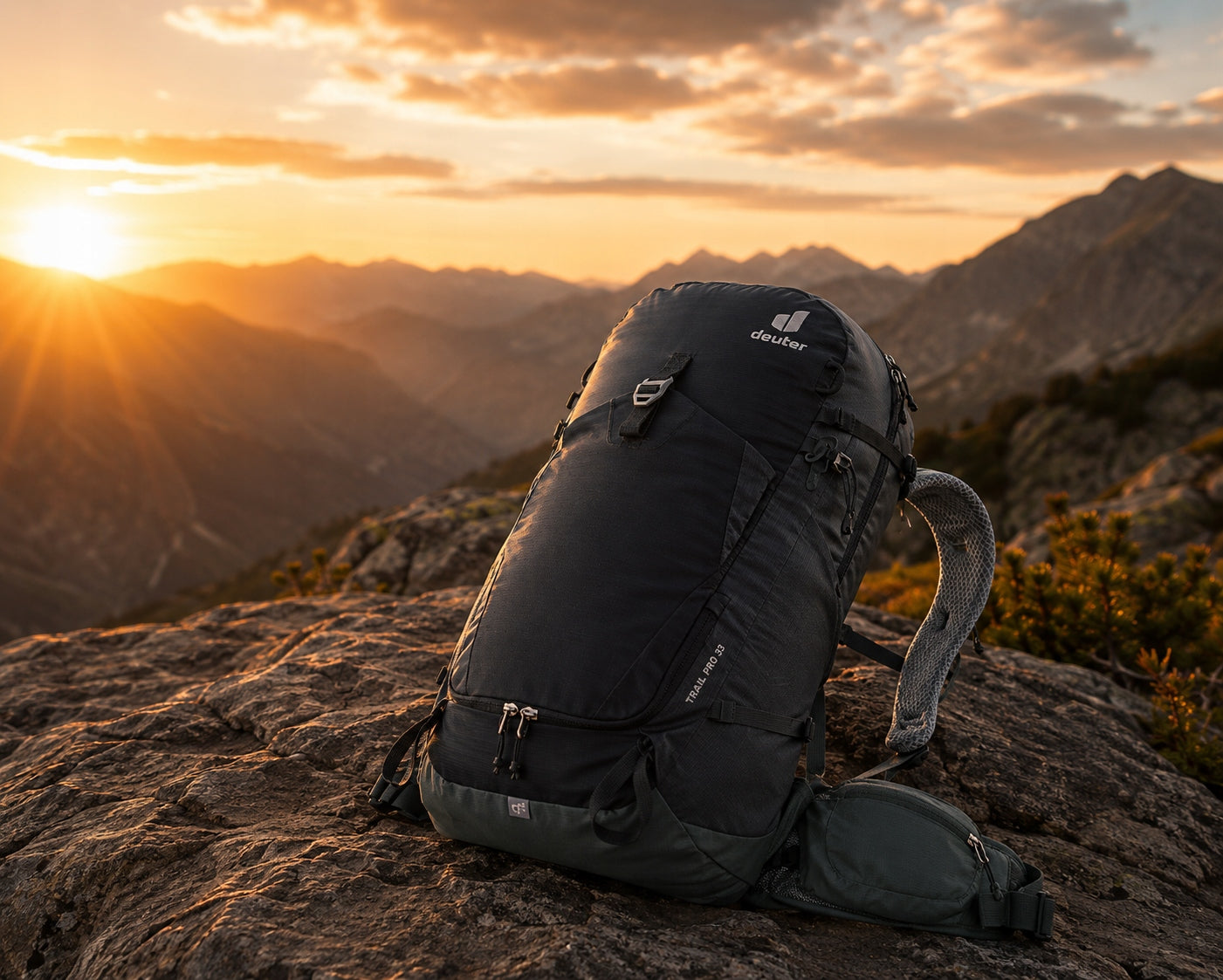 Hiking backpack Deuter TRAIL PRO 33l Mountain trekking backpack Manufacturer code 344112474110