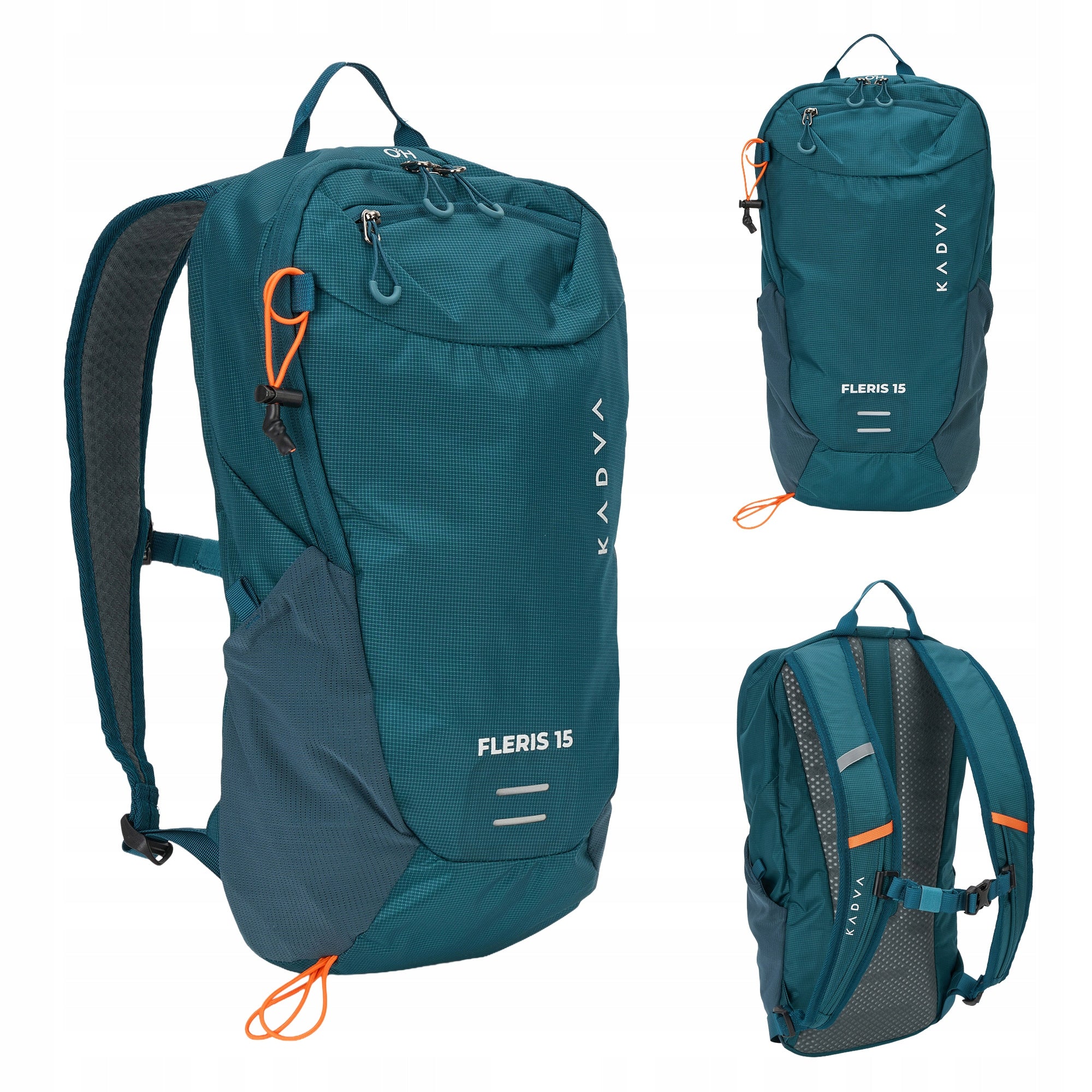 Hiking backpack Kadva Fleris 15l blue HYDRATION TREKKING SYSTEM