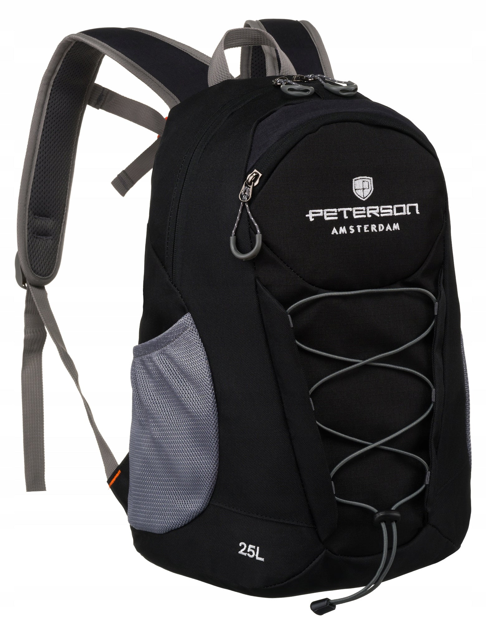 Hiking backpack PETERSON small trekking bike outdoor 25L comfortable