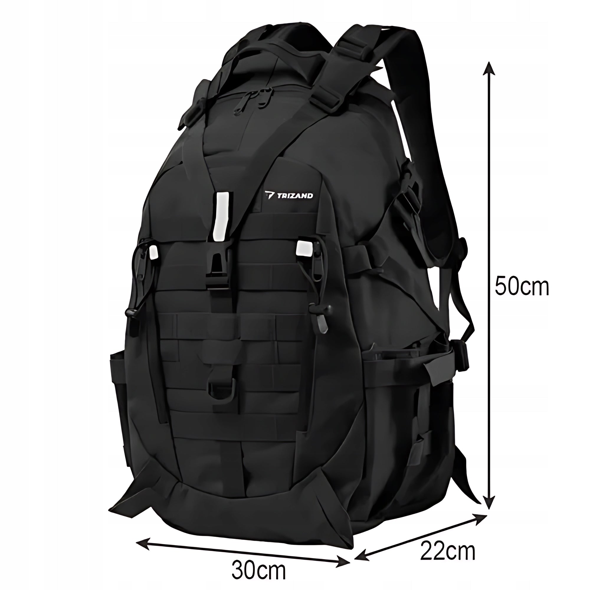 Hiking backpack Trizand 20534 20-40 l black Manufacturer code 20534
