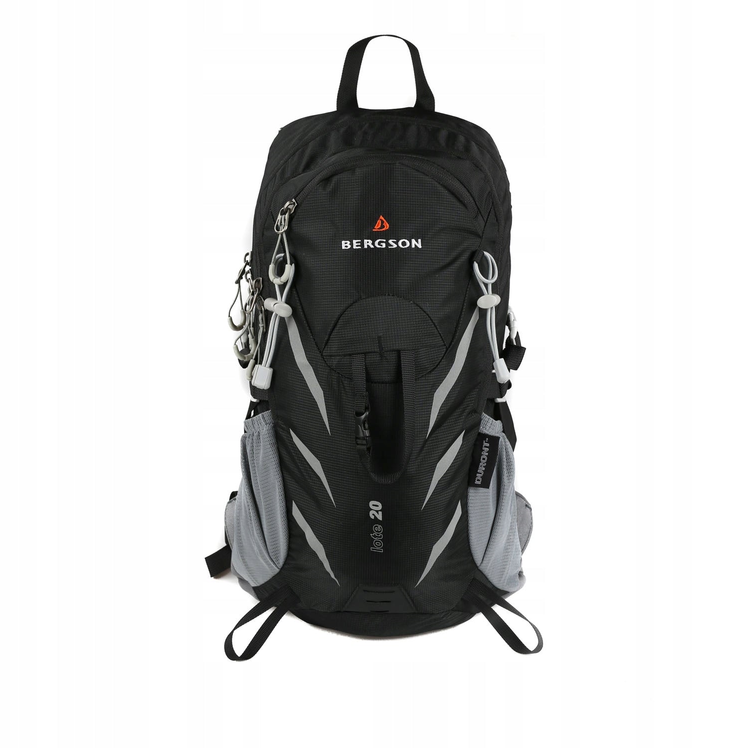 Hiking backpack black Bergson LOTE 20L