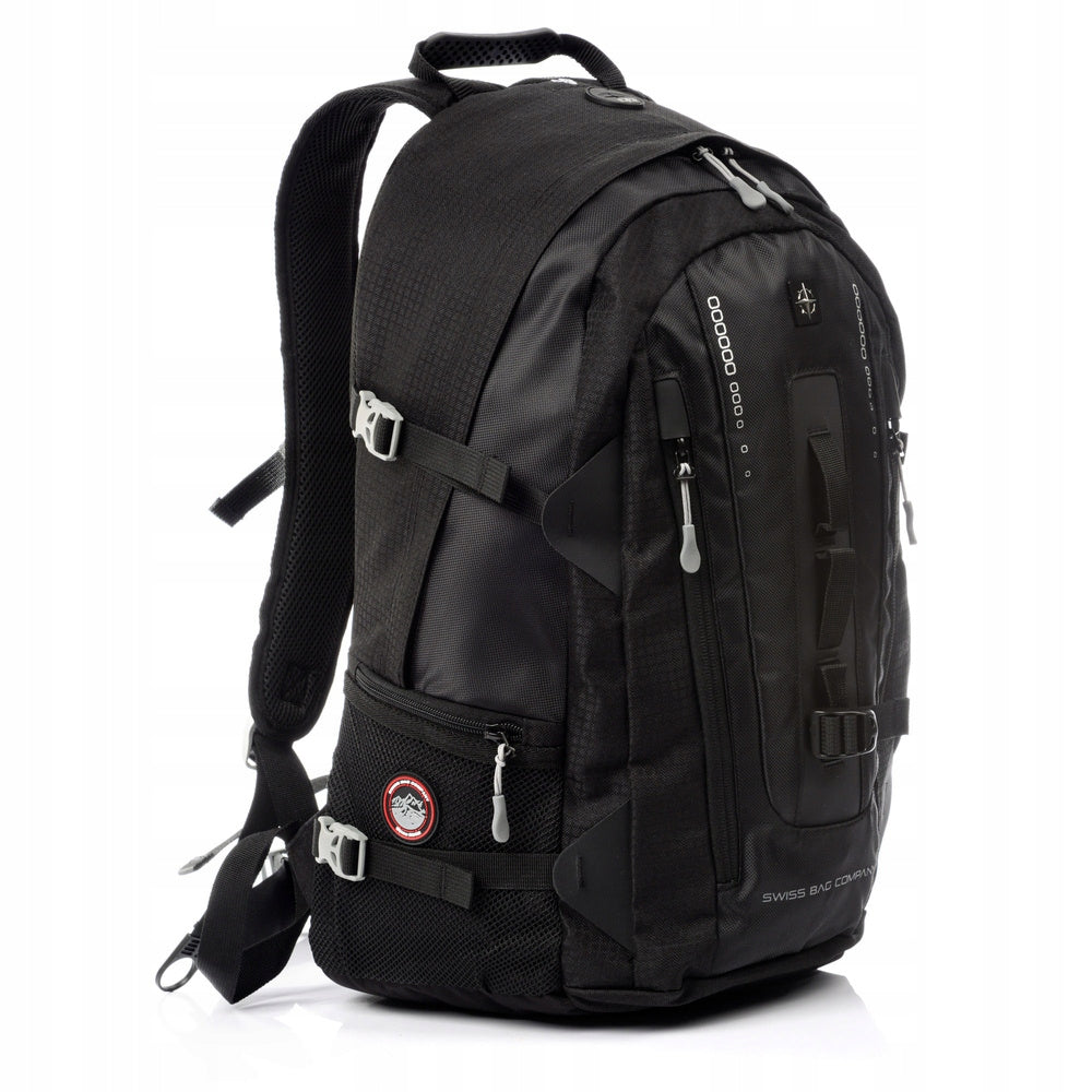 Hiking backpack mountain travel large sports SwissBag 40 l Color black