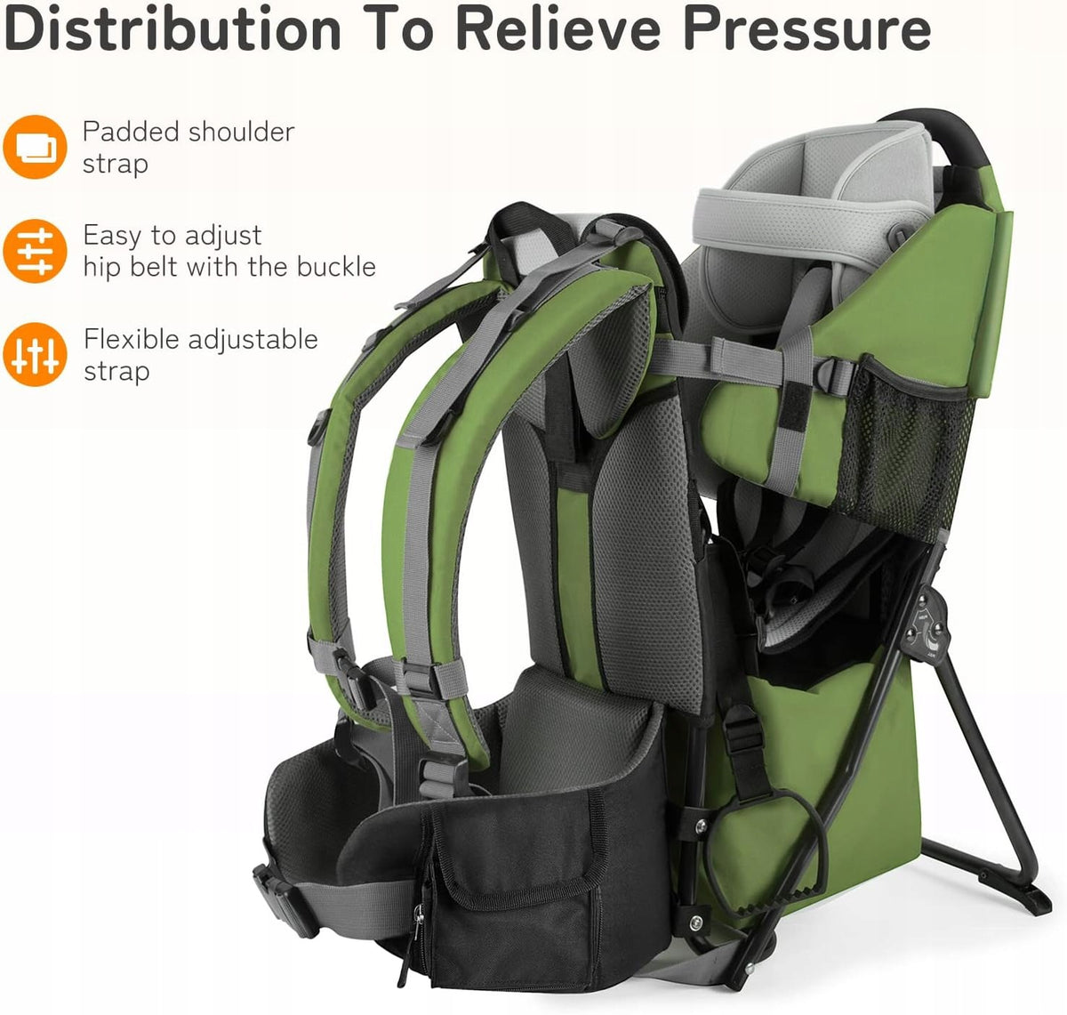 Hiking carrier Besrey Kraxe backpack for children up to 18 kg folding Manufacturer code B09V7JYTRB