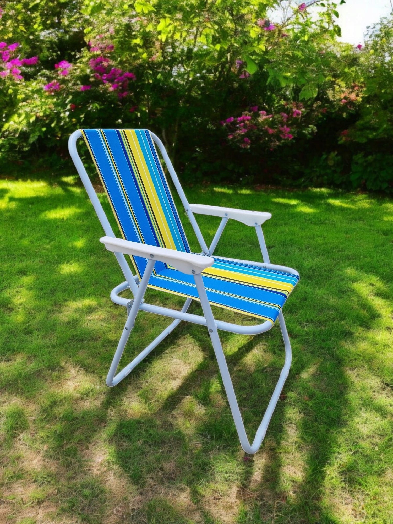 Hiking chair with backrest Campela Beach lounger multicolor Manufacturer code 22356998