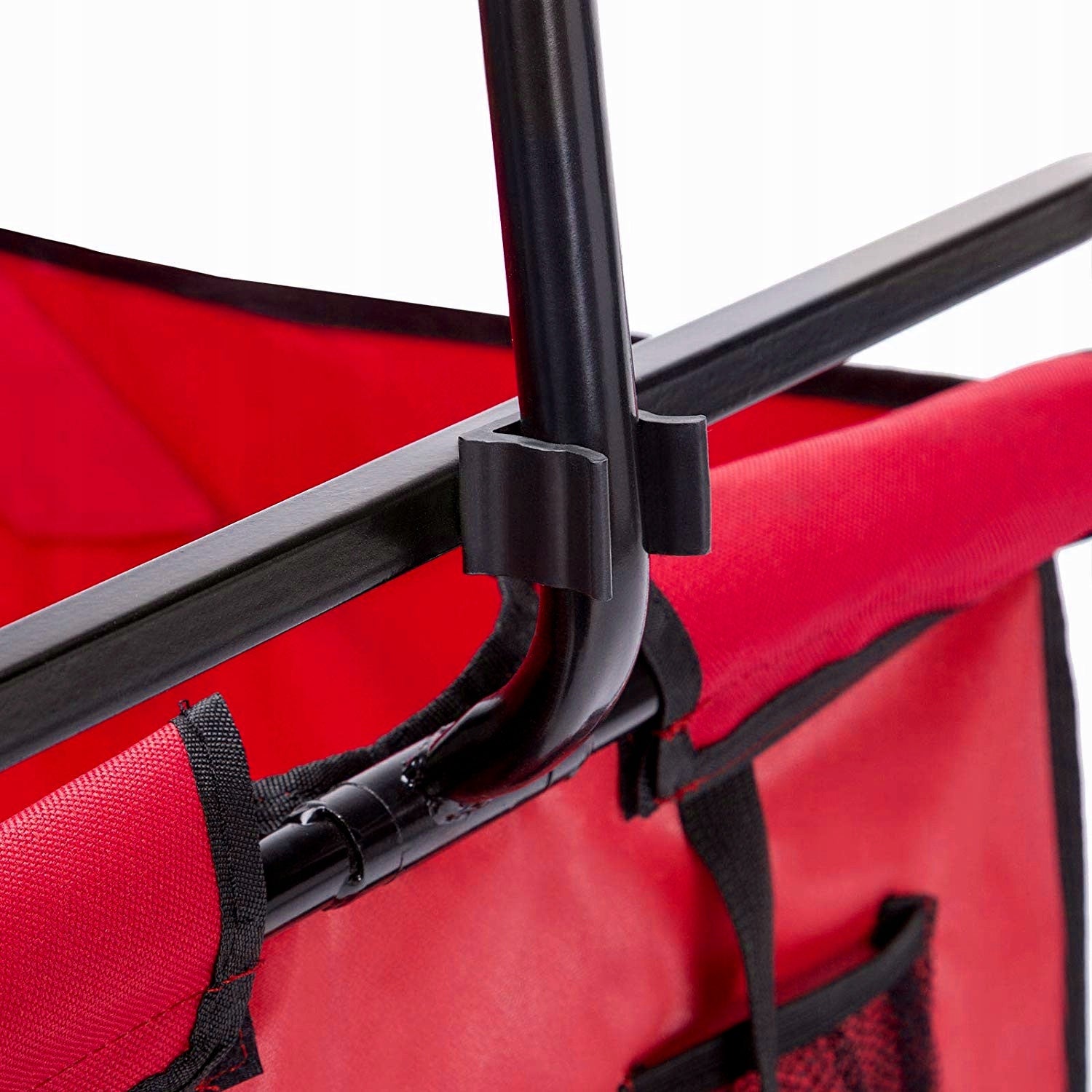 Hiking trolley 145l BEACH Folding Garden Transport Red Wheels number 4