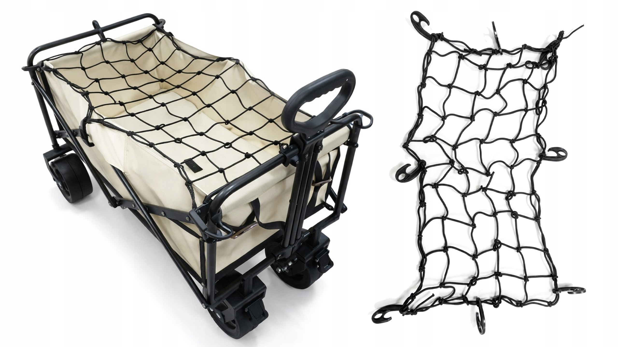 Hiking trolley beach camping garden folding solid roomy 150l Customs tariff code 87168000