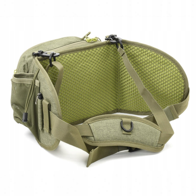 Hip Belt Fishing Vest Vision LOVE HANDLES Olive V3579O Packaging status original