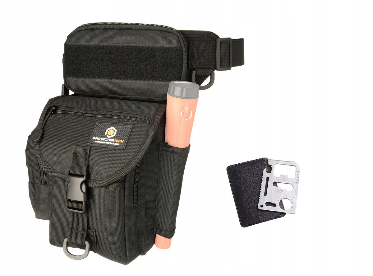 Hip bag for findings with pinpointer pocket Garrett Deteknix