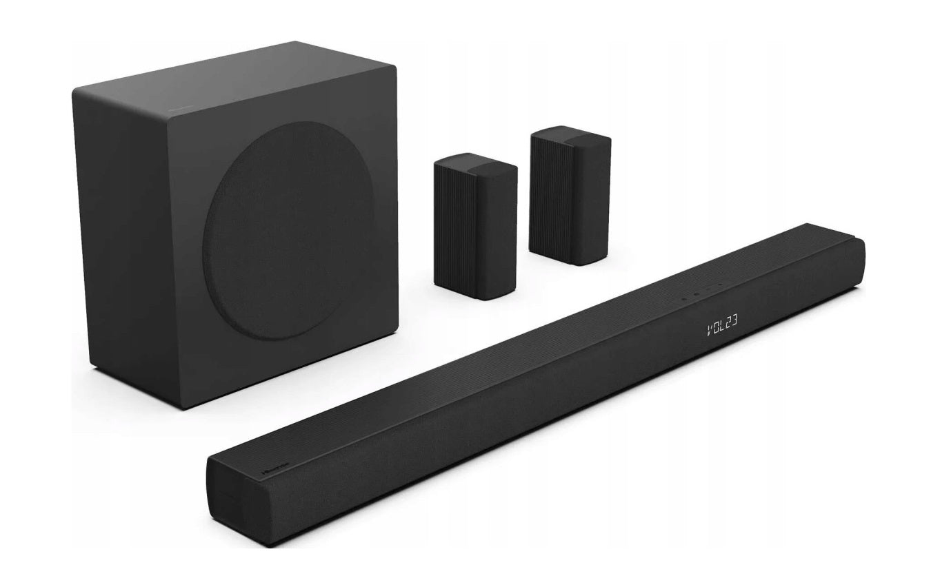 Hisense AX5100Q Soundbar 5.1 Bluetooth Dolby Atmos DTS X Subwoofer Packaging status original