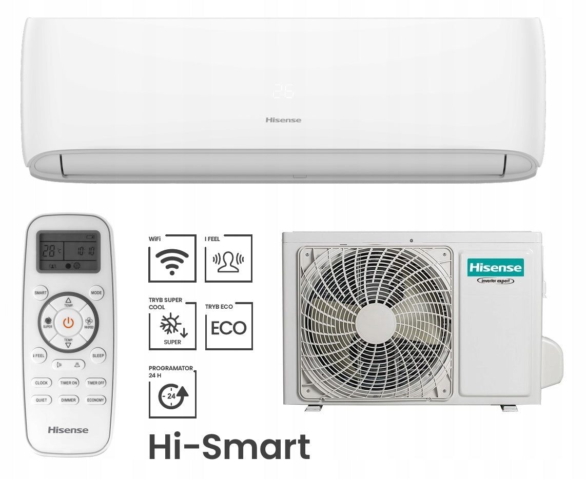 Hisense Hi-Smart 3,2 kW wall air conditioner with WiFi module CF35LR03 Brand Hisense