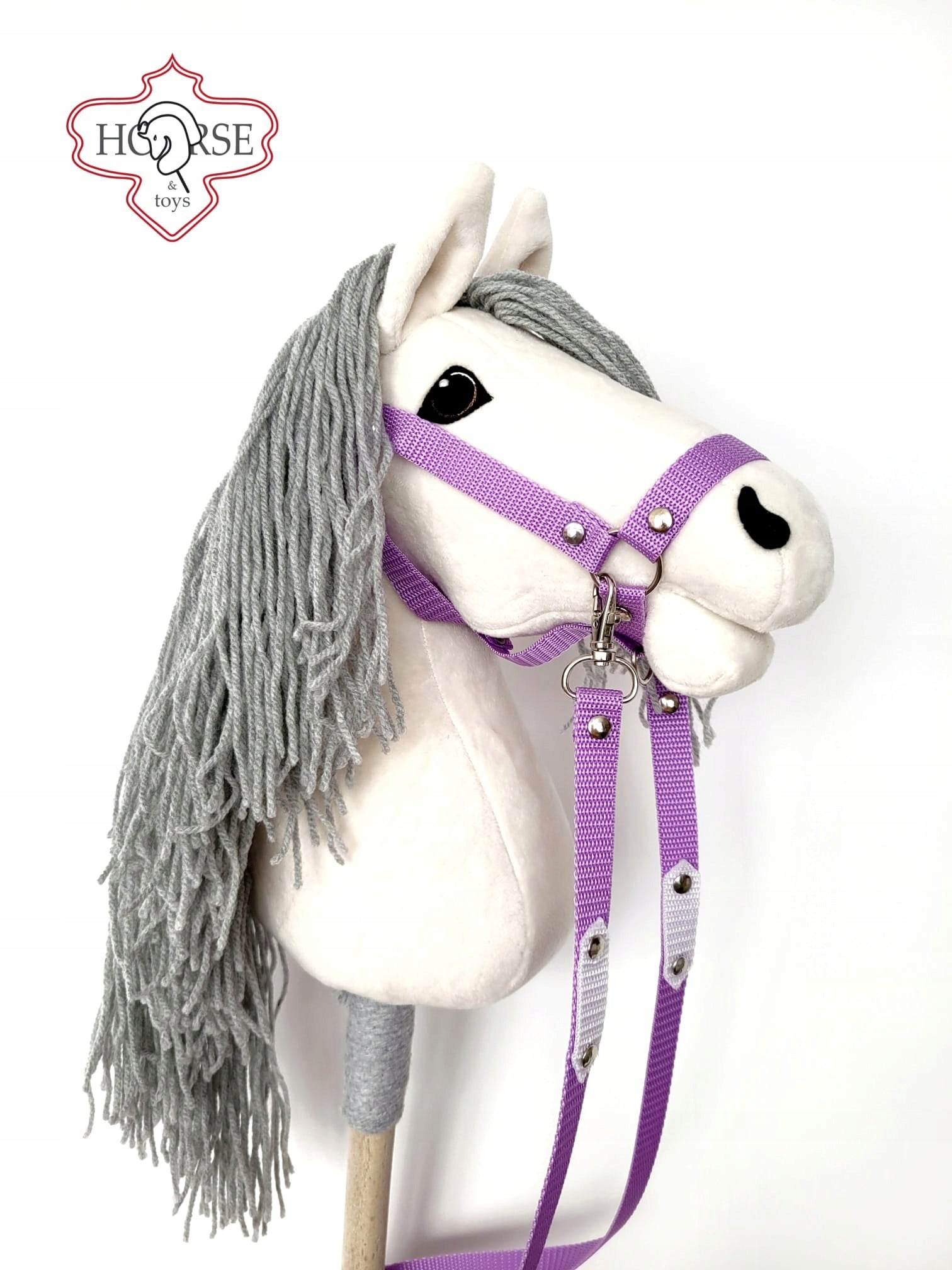 Hobby Horse A4 set (Horse on a stick) + cantar with reins