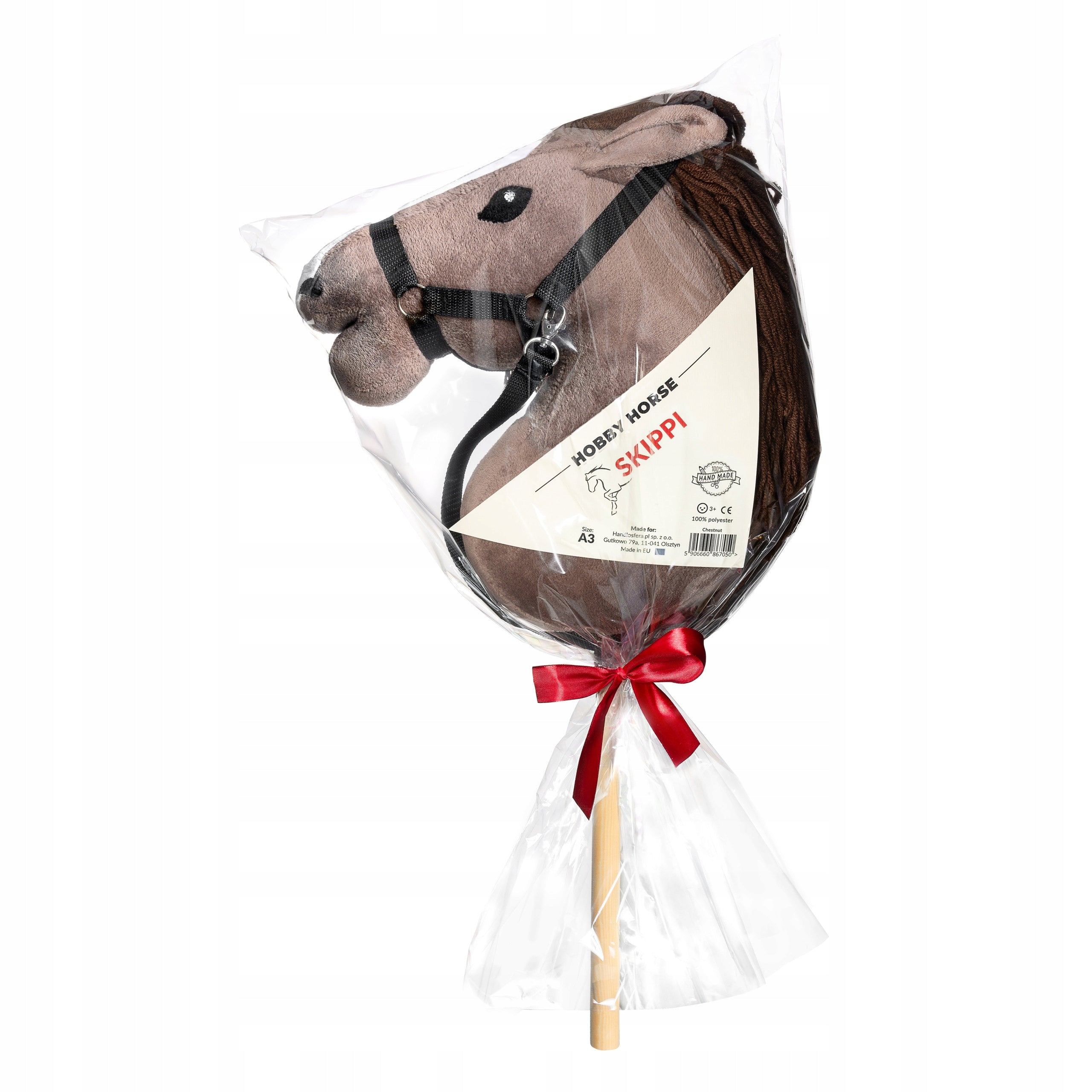 Hobby Horse Skippi - horse on a stick - Chestnut Brand Skippi